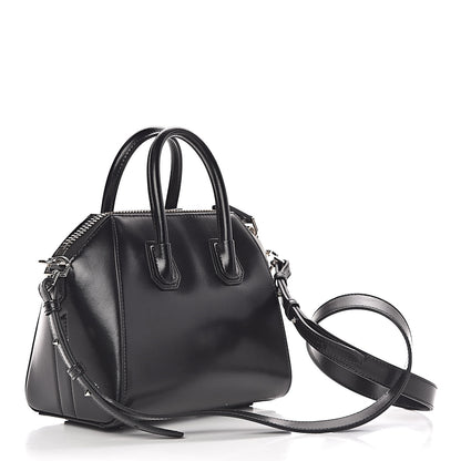 Givenchy Shiny Lord Calfskin Mini Antigona Black 3 of 10