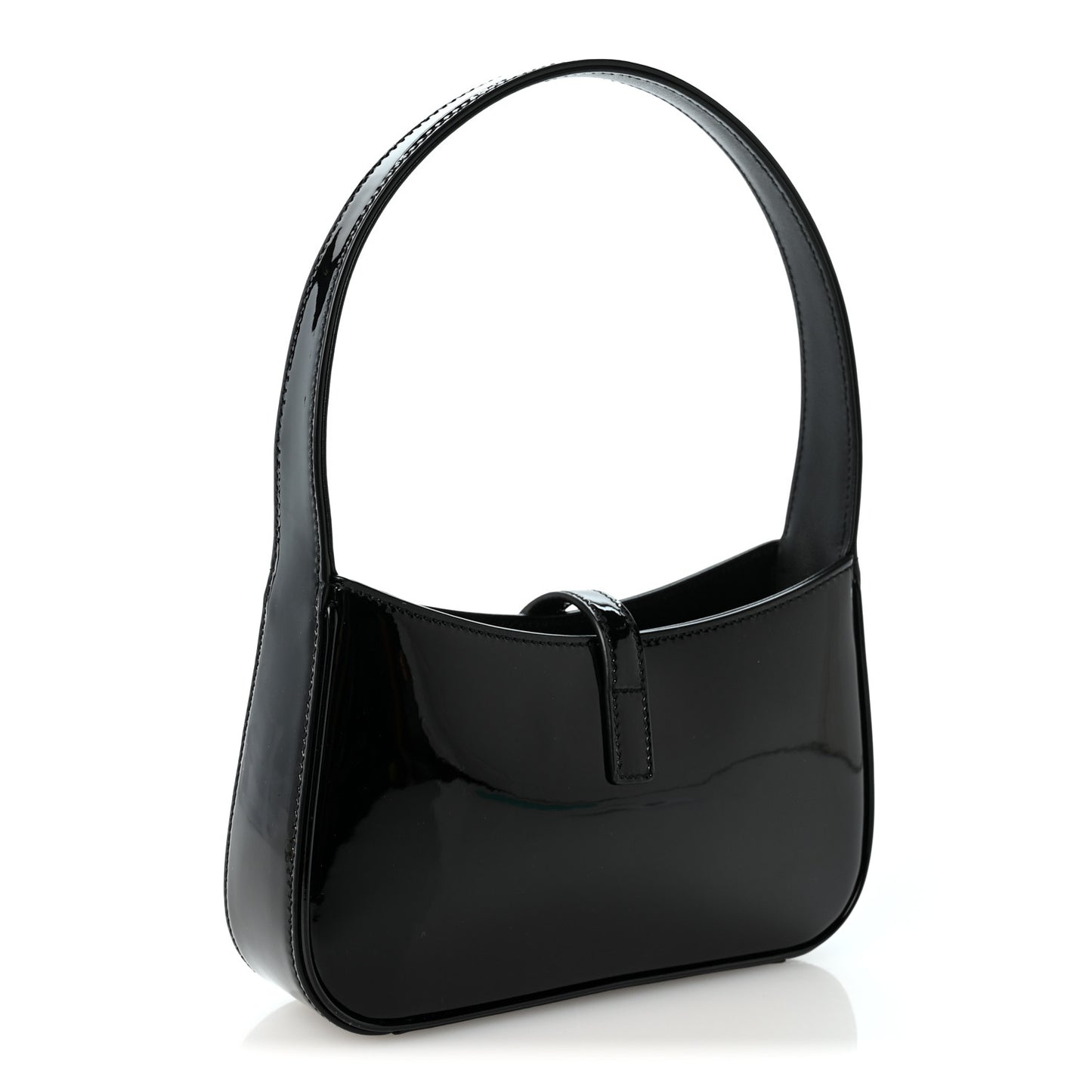 Patent Le 5 A 7 Mini Hobo Black