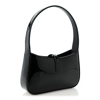 Saint Laurent Patent Le 5 A 7 Mini Hobo Black 2 of 8