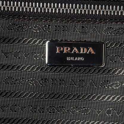 Prada Saffiano Trolley Luggage Fuoco 7 of 10