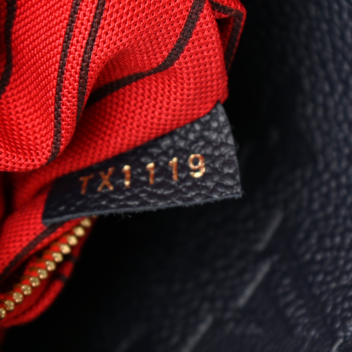 Louis Vuitton Empreinte Artsy MM Marine Rouge 7 of 10