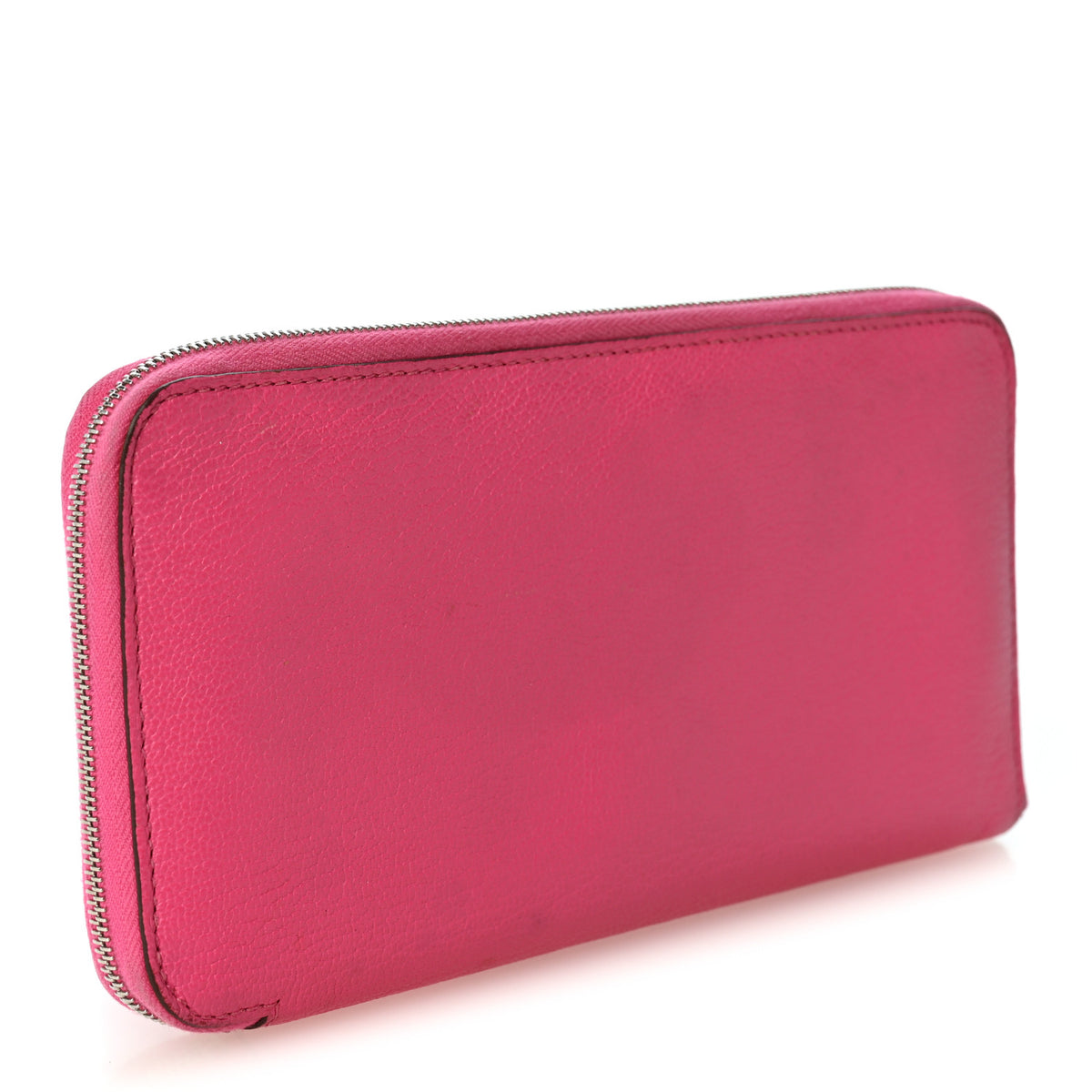 Hermes Chevre Mysore Azap Wallet Rose Shocking 2 of 10