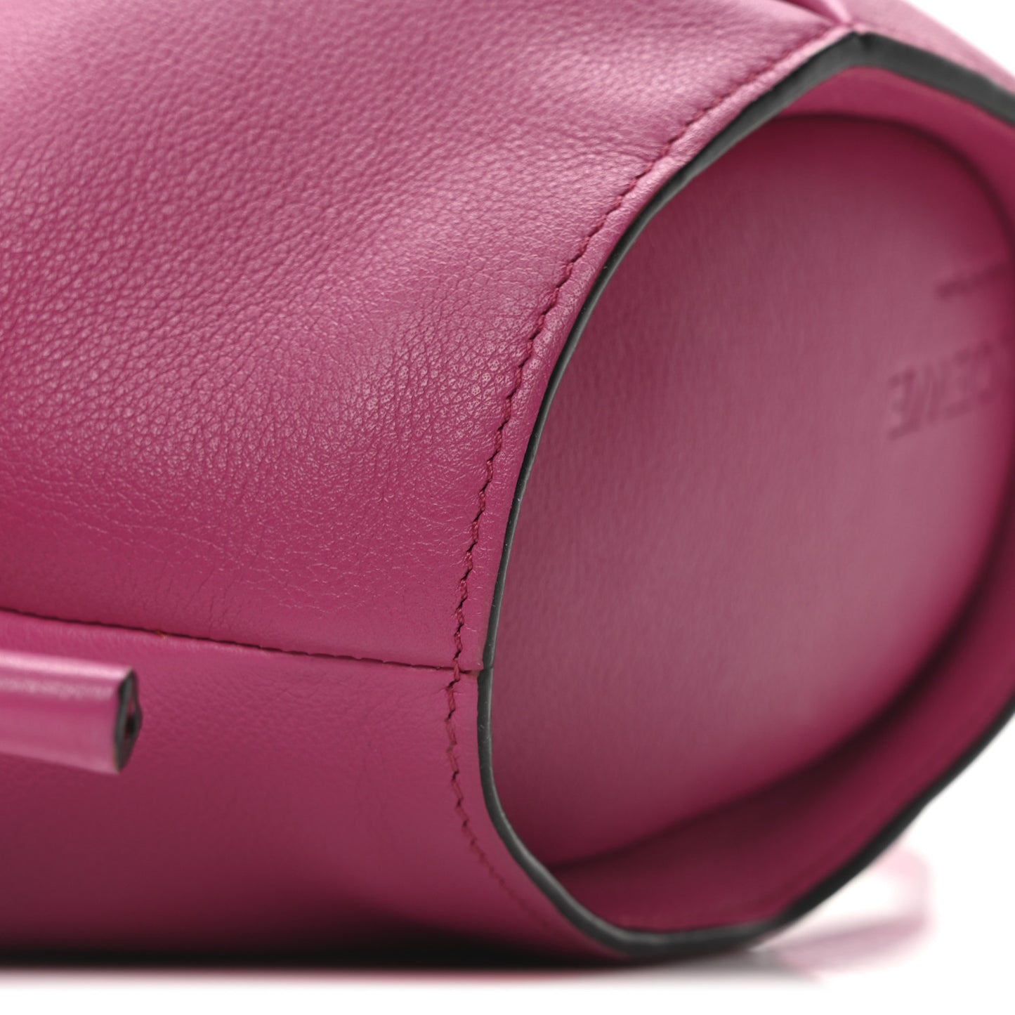 Calfskin Mini Elephant Crossbody Bag Fuchsia