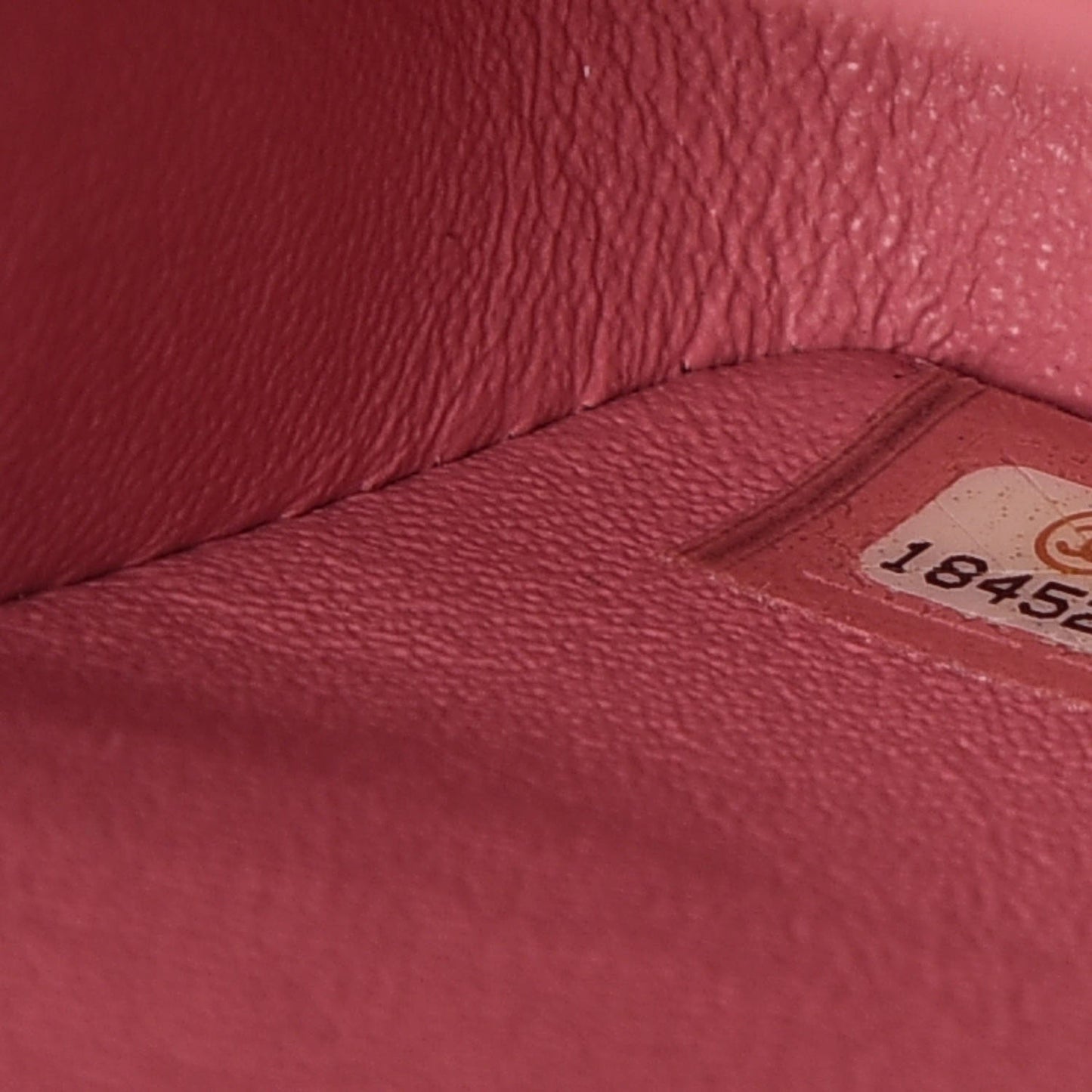 Lambskin Quilted Mini Rectangular Flap Pink