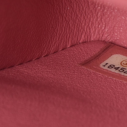 Chanel Lambskin Quilted Mini Rectangular Flap Pink 7 of 8