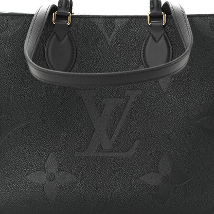 Louis Vuitton Empreinte Monogram Giant Onthego MM Black 7 of 9