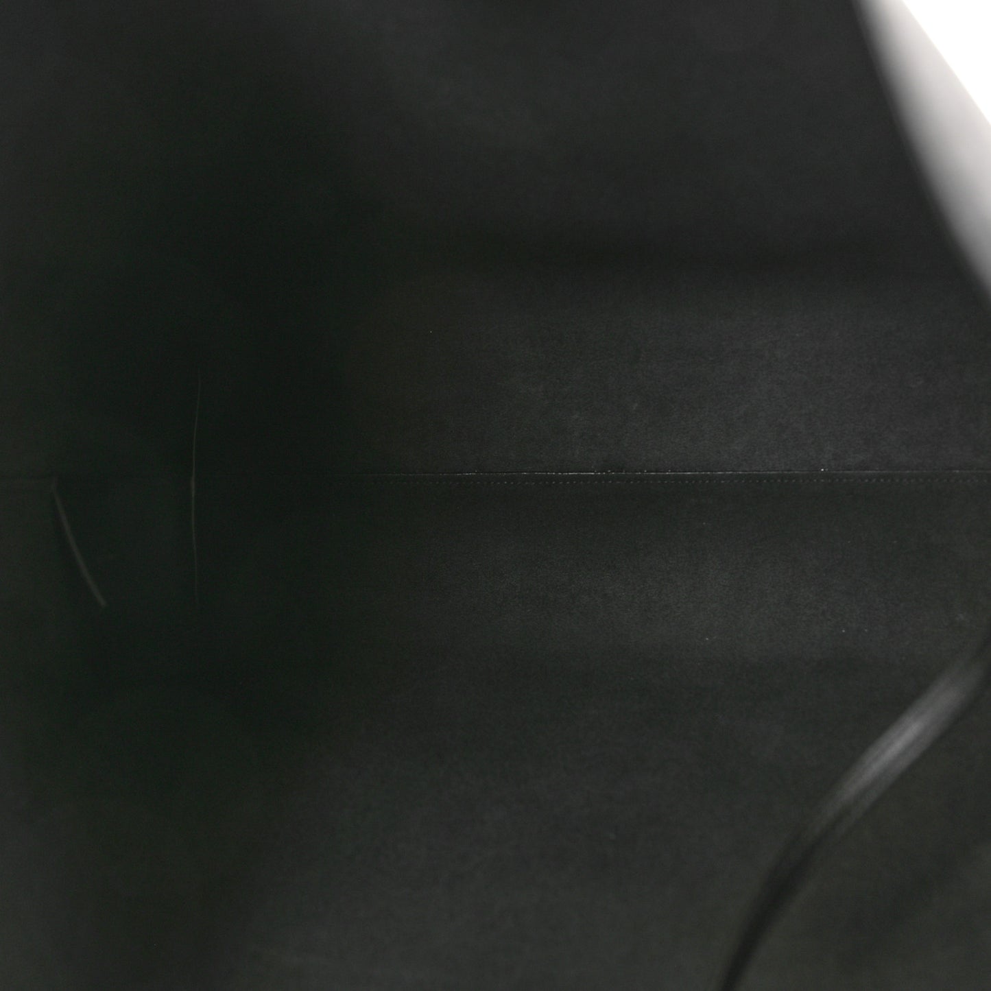 Calfskin Large Shopping Tote Black