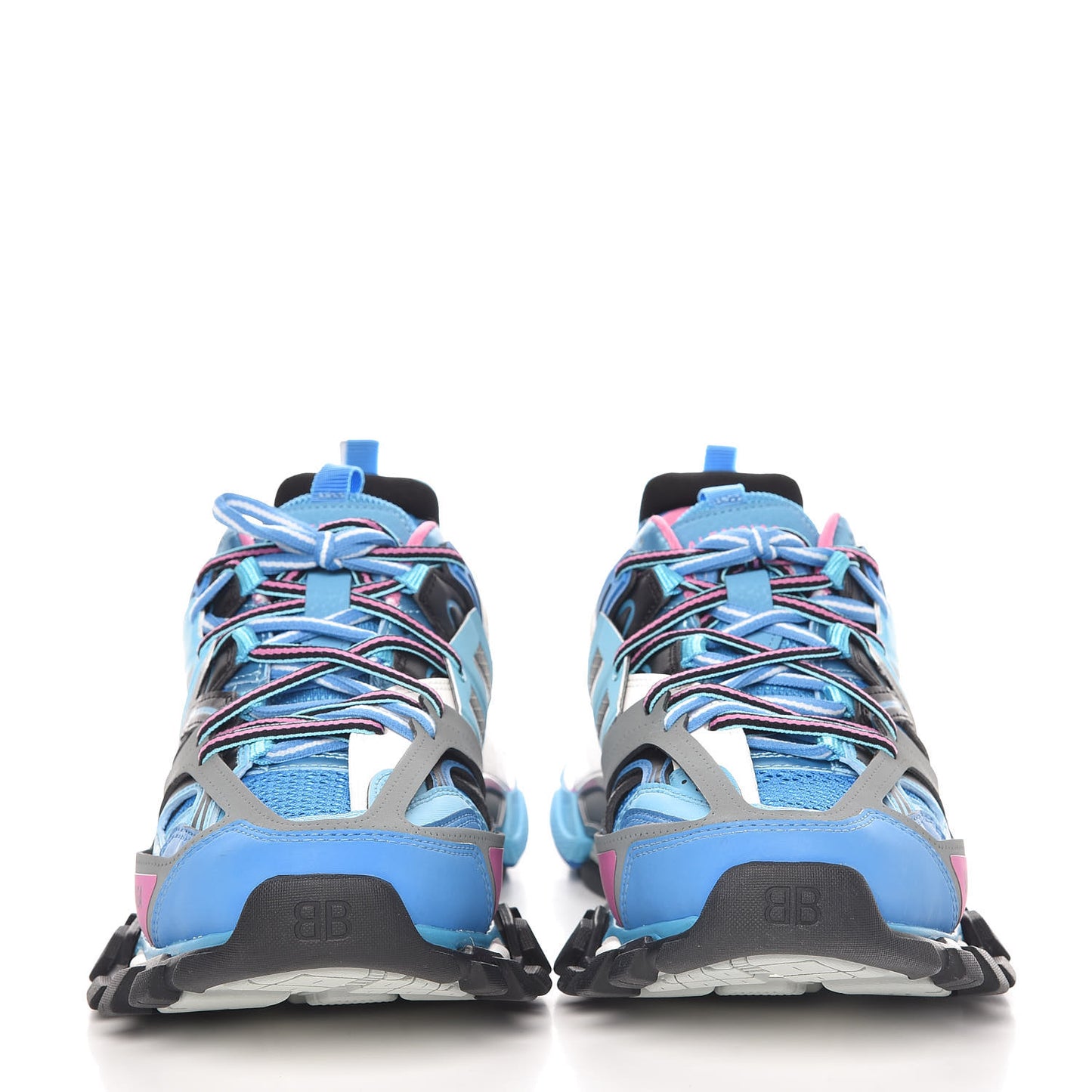 Mesh Nylon Womens Track Sneakers 41 Blue Black