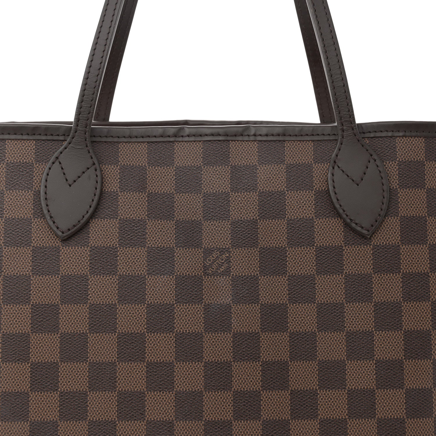 Louis Vuitton Damier Ebene Neo Neverfull MM Rose Ballerine 8 of 10