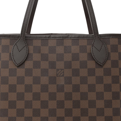 Louis Vuitton Damier Ebene Neo Neverfull MM Rose Ballerine 8 of 10