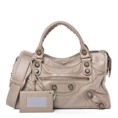 Balenciaga Agneau Giant 21 Rose Gold Hardware City Papyrus 1 of 9