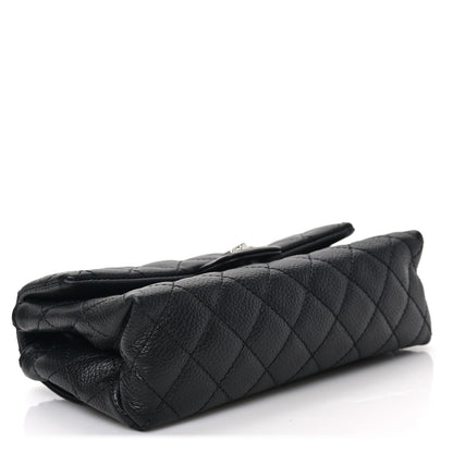 Chanel Grained Calfskin Quilted 2.55 Reissue Flap Belt Bag Clutch Black 4 of 8