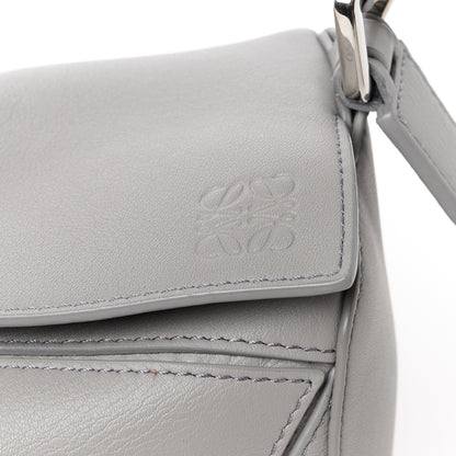 Loewe Calfskin Small Puzzle Bag Pearl Grey 7 of 10