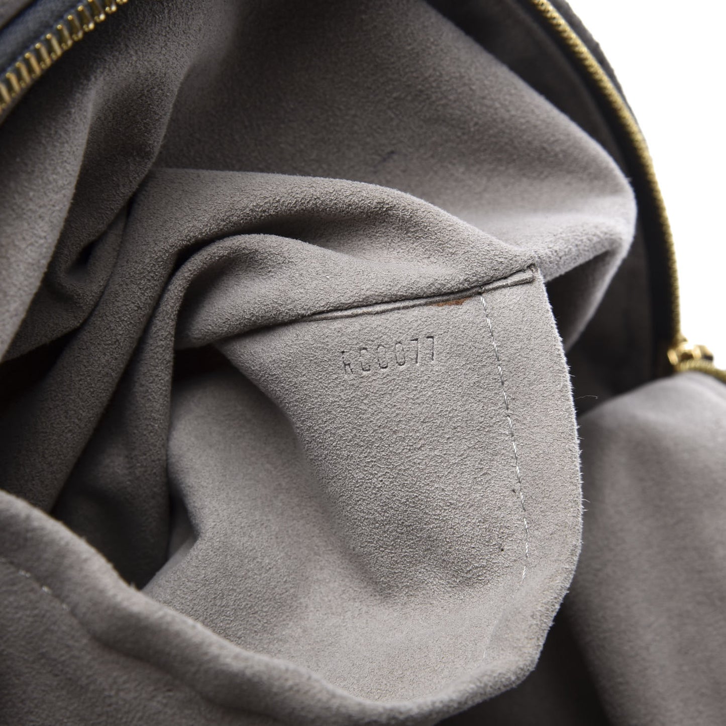 Lambskin Nimbus Olympe GM Anthracite
