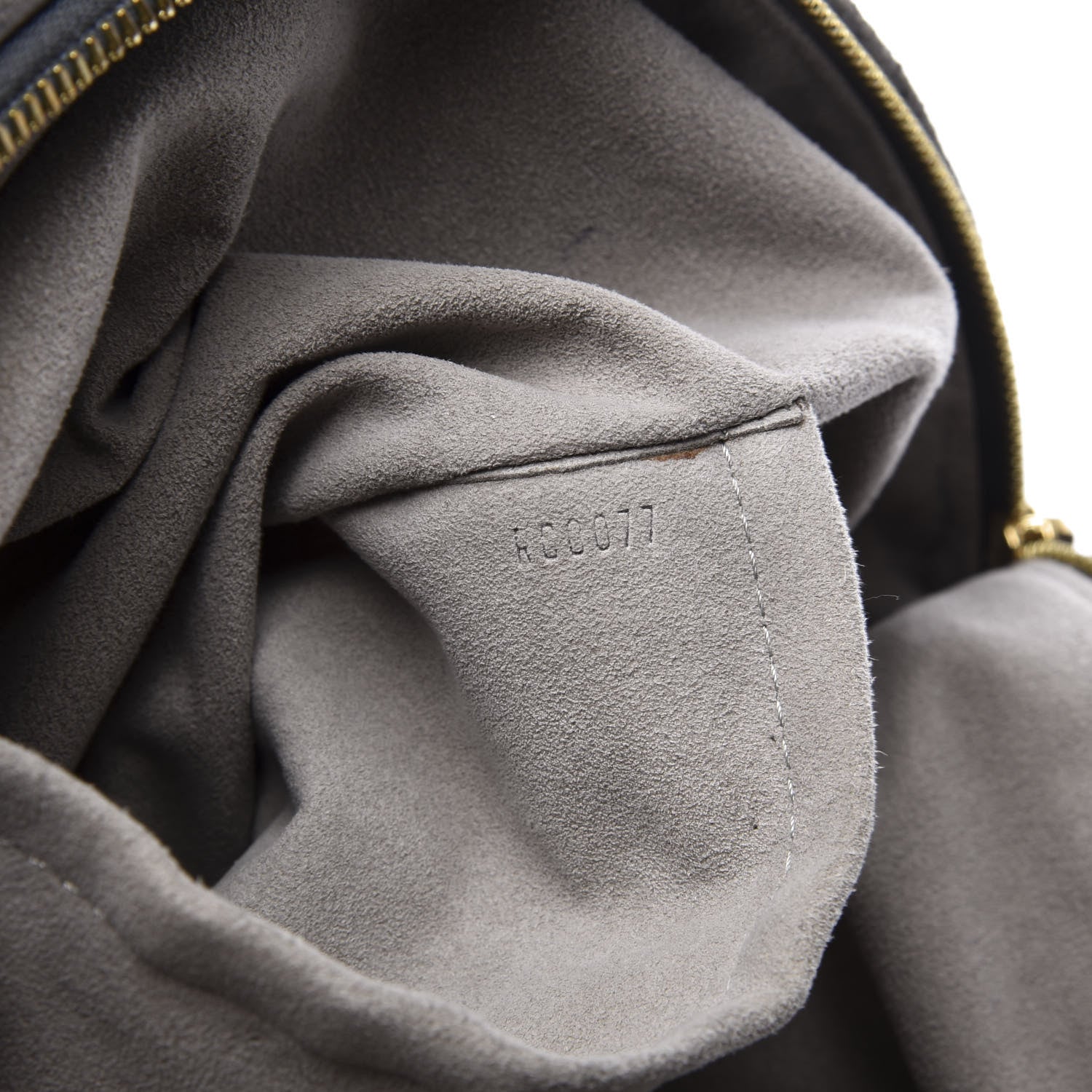 Louis Vuitton Lambskin Nimbus Olympe GM Anthracite 6 of 14