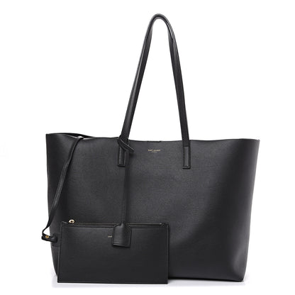 Saint Laurent Calfskin Large Shopping Tote Black 1 of 13
