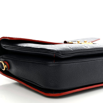 Louis Vuitton Empreinte Pochette Metis Marine Rouge 8 of 12
