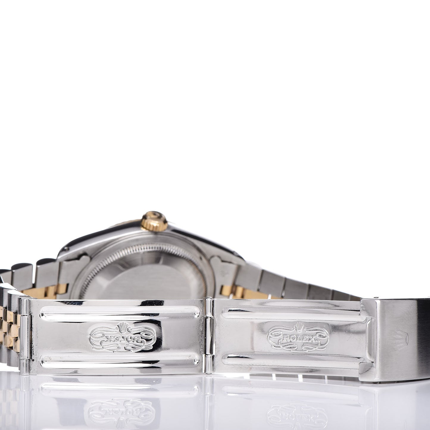 Stainless Steel 18K Yellow Gold Diamond 36mm Oyster Perpetual Datejust Watch Champagne Jubilee 116233