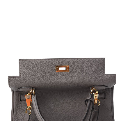 Hermes Togo Kelly Retourne 25 Etain 31 of 38