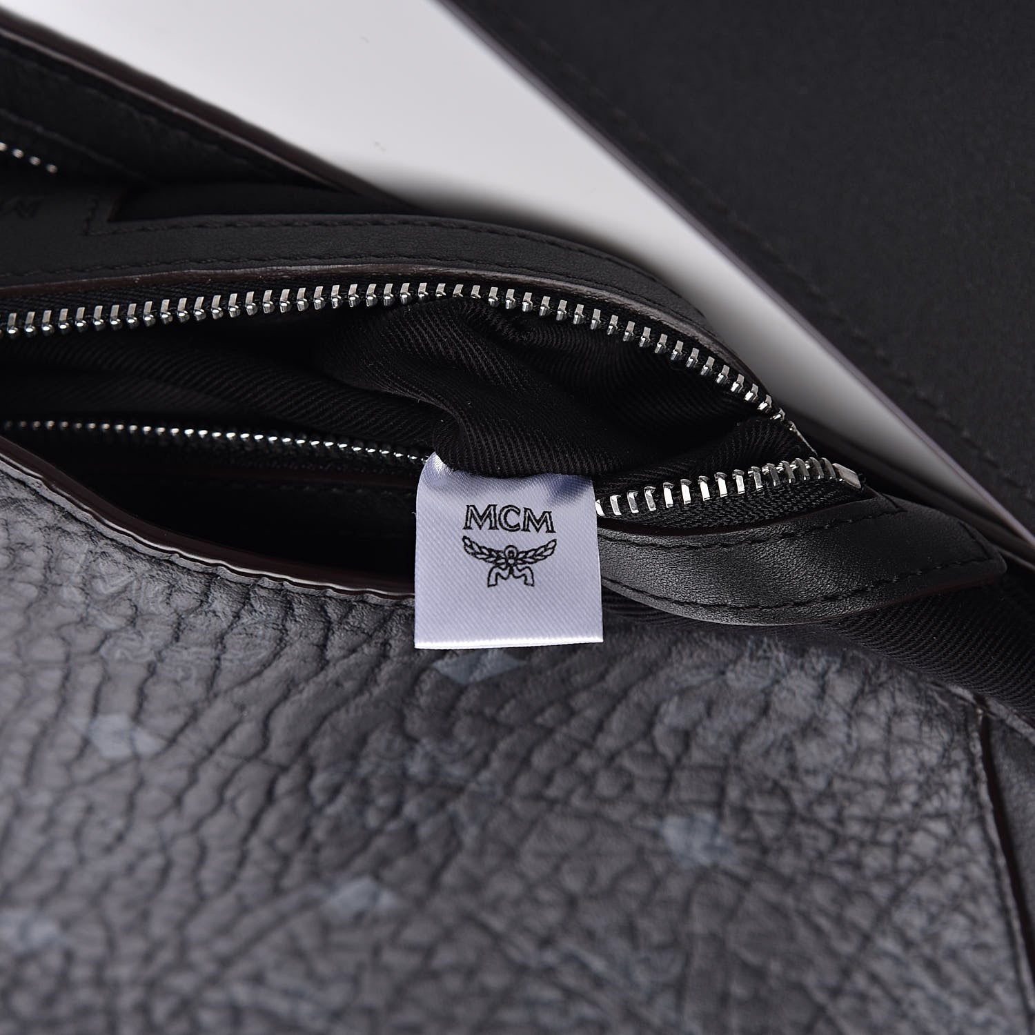 MCM Visetos Large Klara Hobo Black 7 of 10