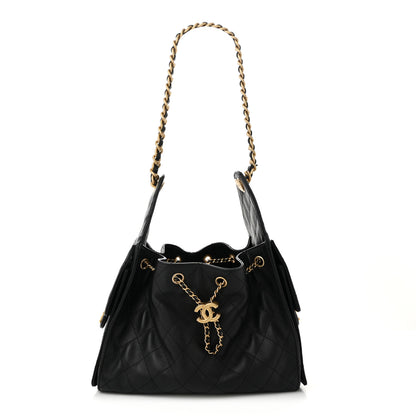 Chanel Caviar Quilted Small Chanel 25 Handbag Black 1 of 10