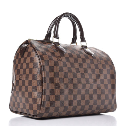 Louis Vuitton Damier Ebene Speedy 30 3 of 8