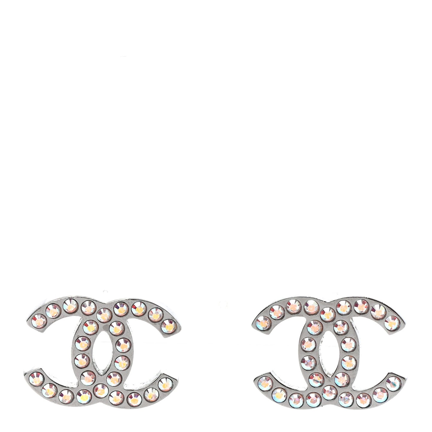 Ruthenium Crystal CC Earrings