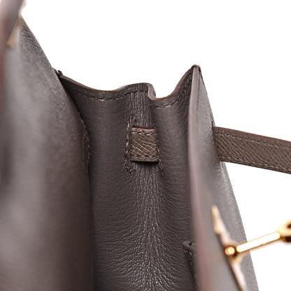 Hermes Epsom Kelly Sellier 25 Etain 9 of 40