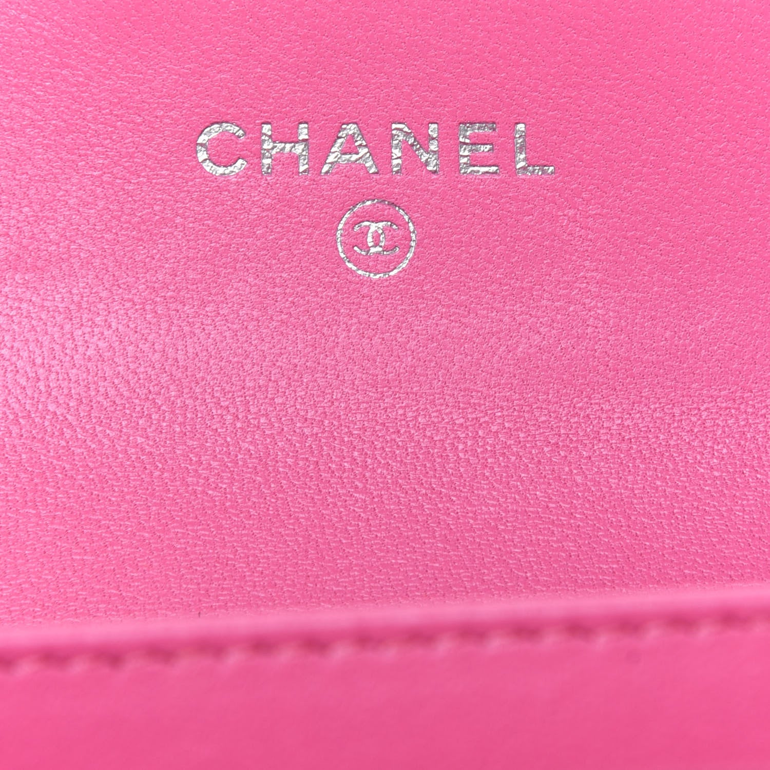 Chanel Lambskin Quilted Flap Card Holder Wallet Pink 6 of 18