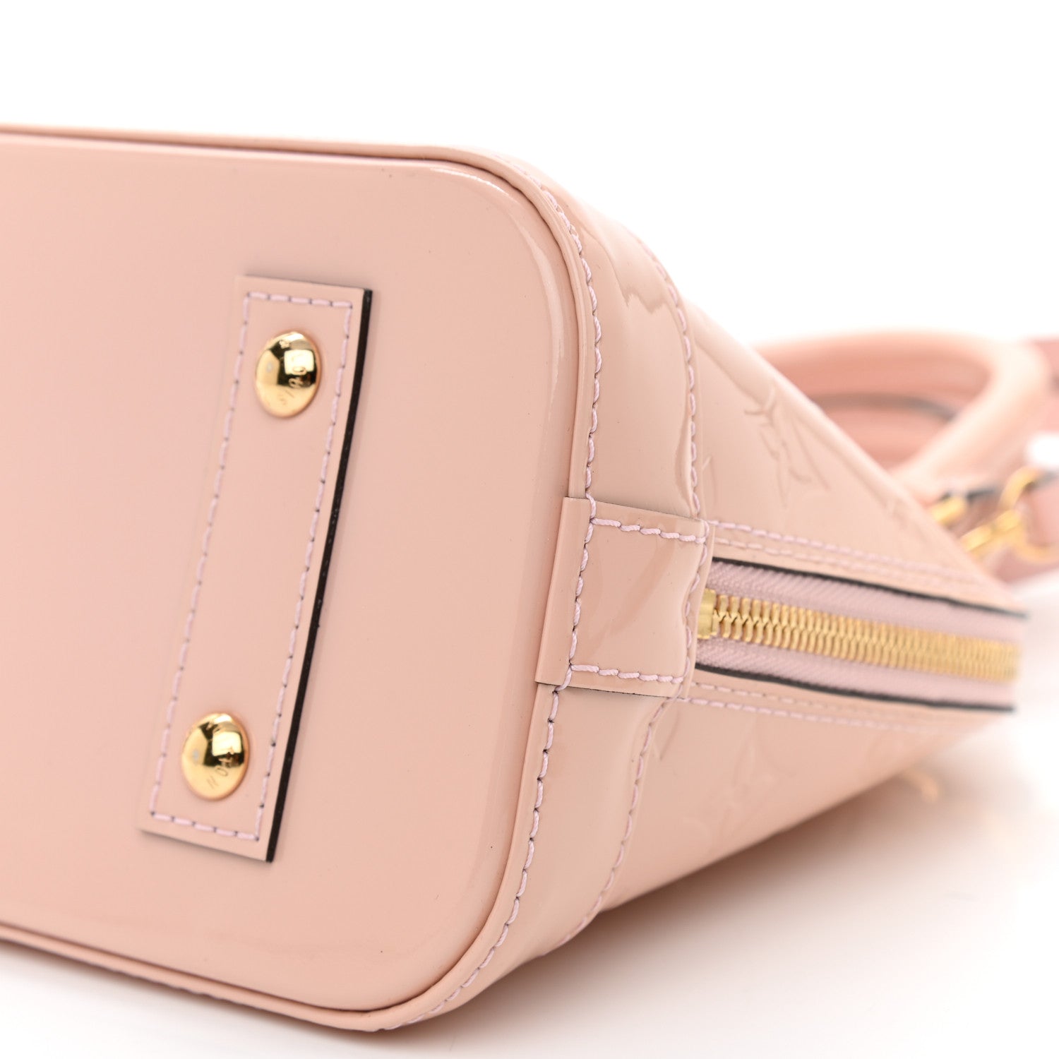 Louis Vuitton Vernis Alma BB Rose Ballerine 7 of 7