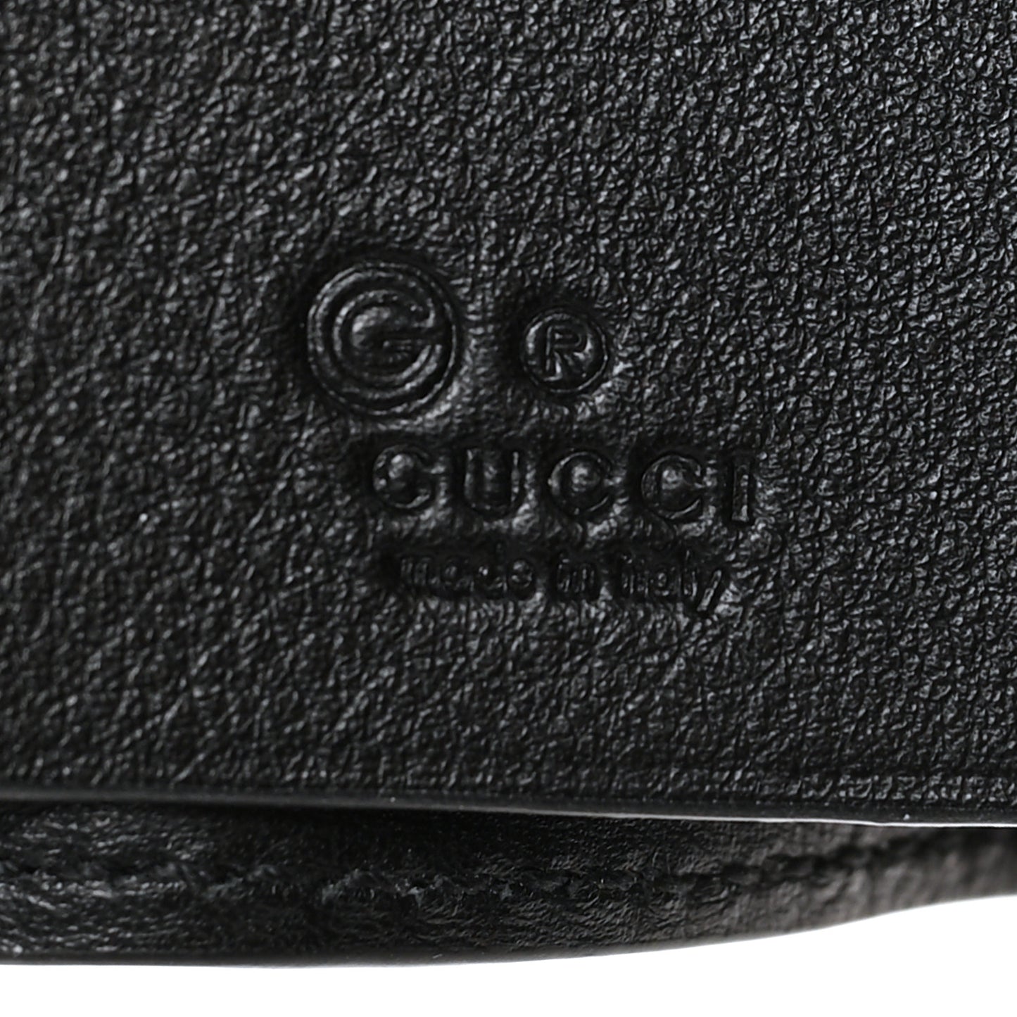 Microguccissima 6 Key Holder Case Black