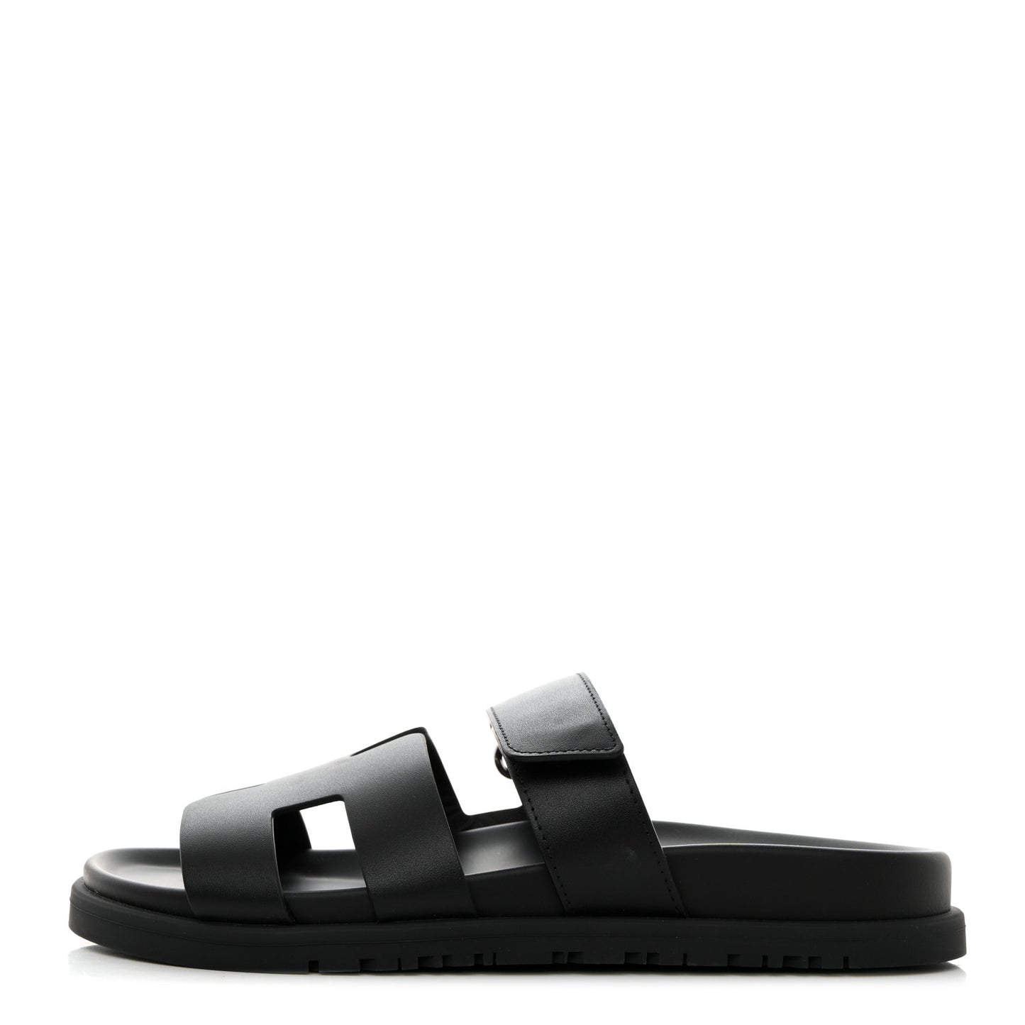 Calfskin Womens Chypre Sandals 36 Black