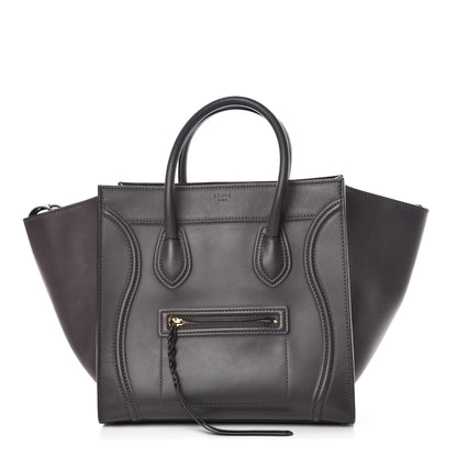 Celine Smooth Calfskin Medium Phantom Luggage Grey 1 of 17