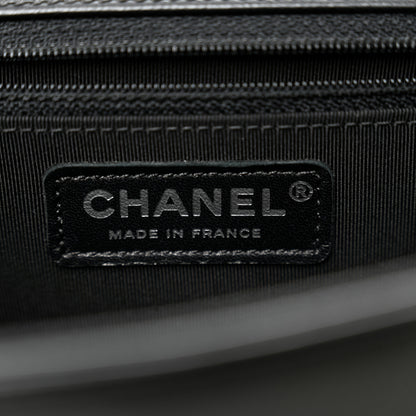 Chanel Grained Calfskin Quilted New Medium Boy Flap Black 6 of 10