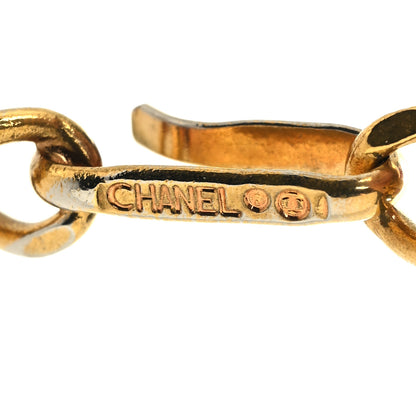 Chanel Metal Chain CC Medallion Belt Gold 3 of 5