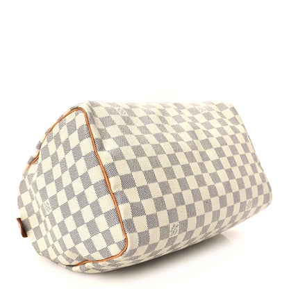 Louis Vuitton Damier Azur Speedy 30 4 of 10