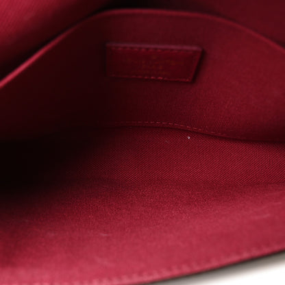 Louis Vuitton Monogram Pochette Felicie Chain Wallet Fuchsia 7 of 11