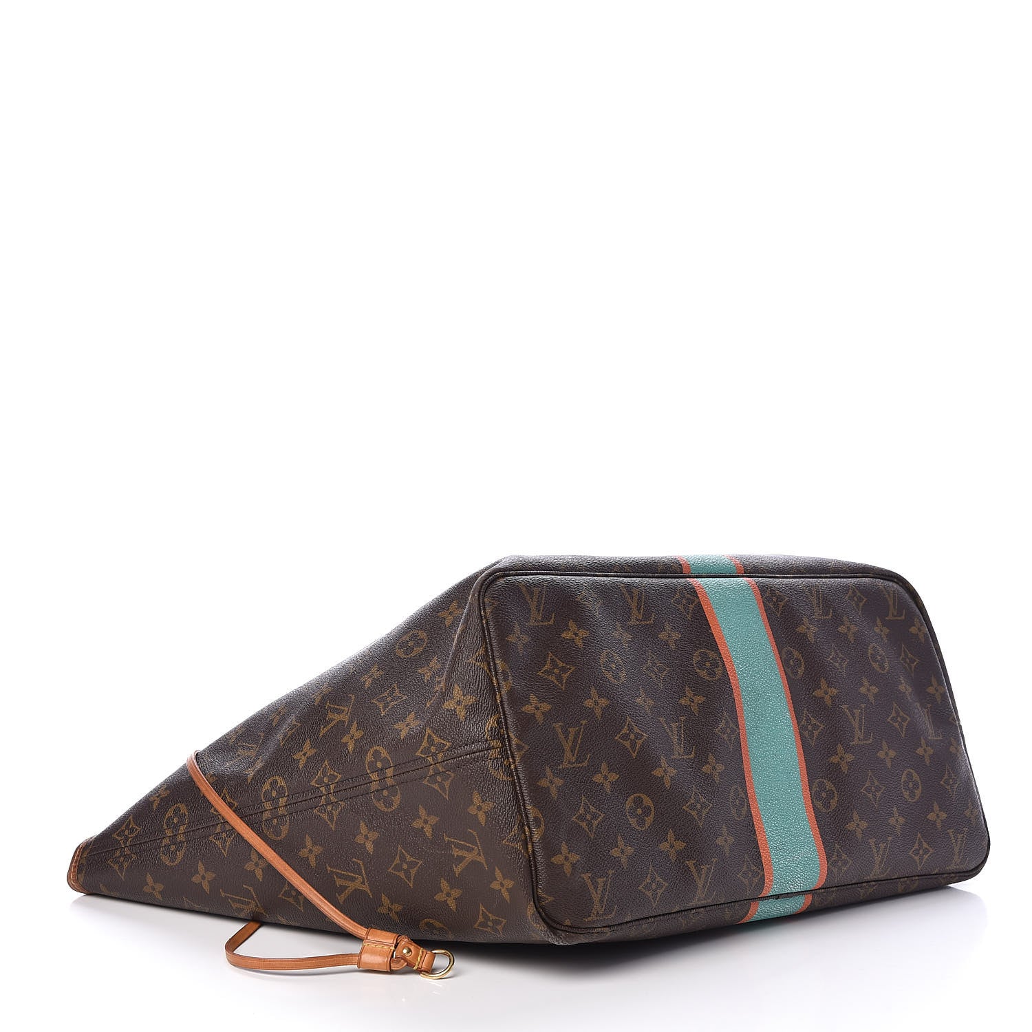 Louis Vuitton Monogram My LV Heritage Neverfull GM Vert Clair Orange 4 of 11