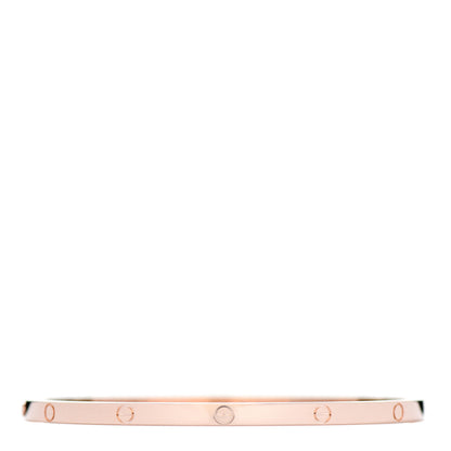 Cartier 18K Pink Gold Small LOVE Bracelet 18 1 of 3