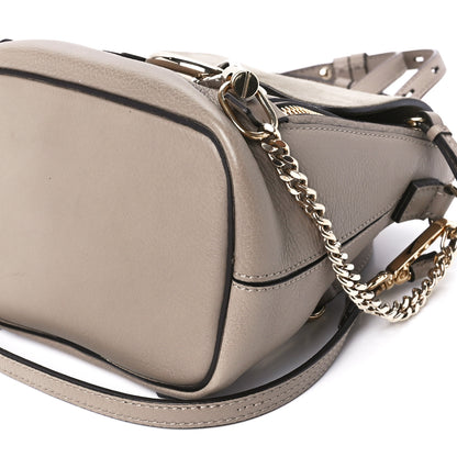 Chloe Suede Calfskin Mini Faye Backpack Motty Grey 11 of 16
