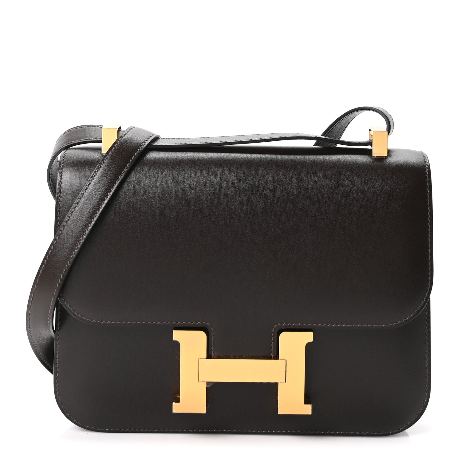 Hermès Constance 1-24 in box leather with gold hardware — Hermès