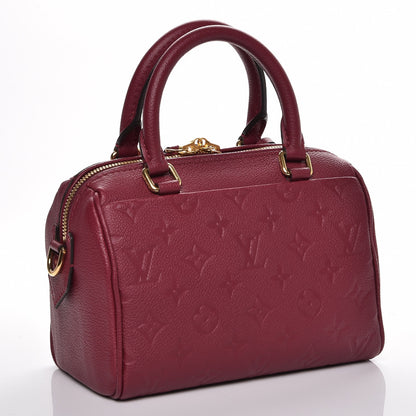 Louis Vuitton Empreinte Speedy Bandouliere 20 NM Raisin 4 of 9