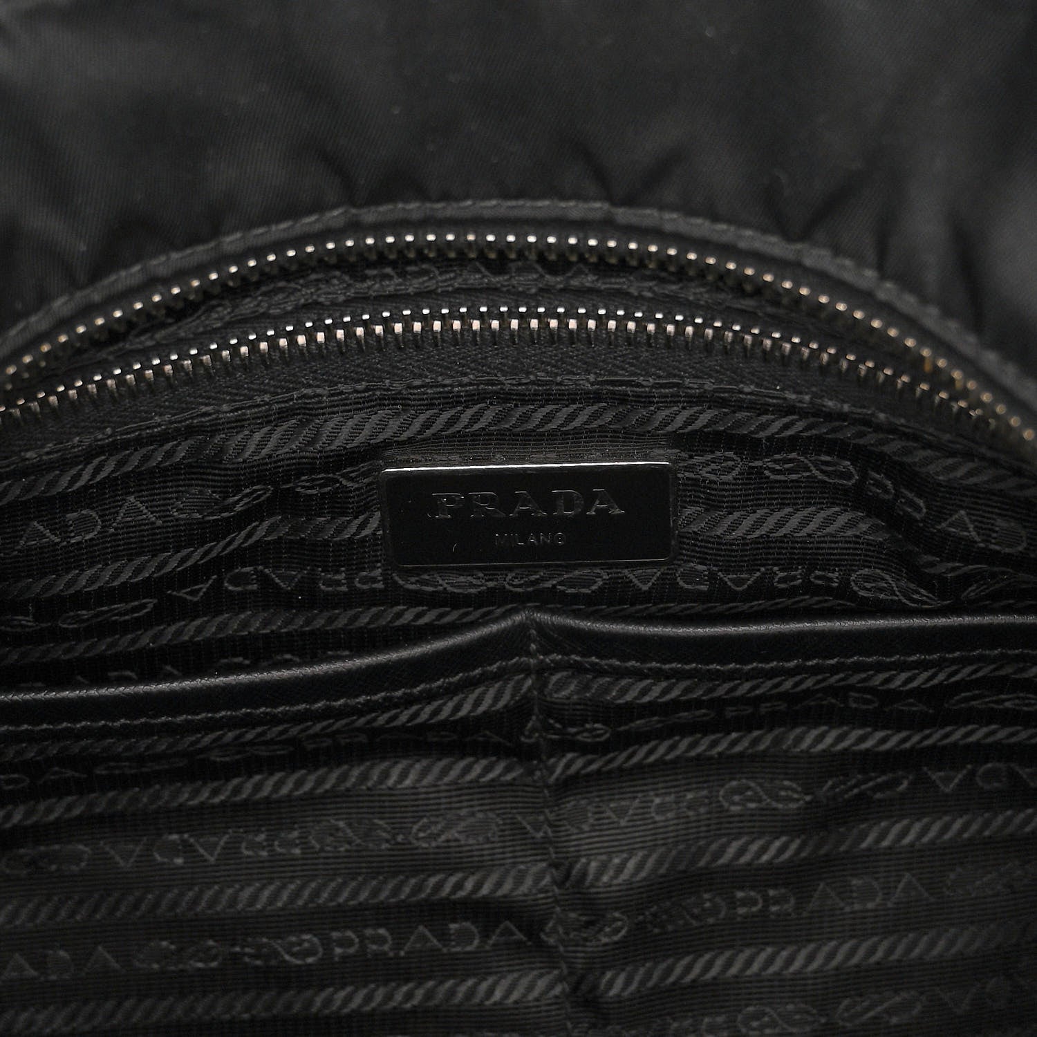 Prada Tessuto Nylon Diaper Bag Black 6 of 9