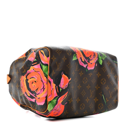 Louis Vuitton Monogram Roses Speedy 30 3 of 6