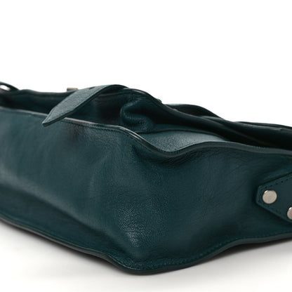 Proenza Schouler Lambskin Tiny PS1 Satchel Dark Teal 9 of 9