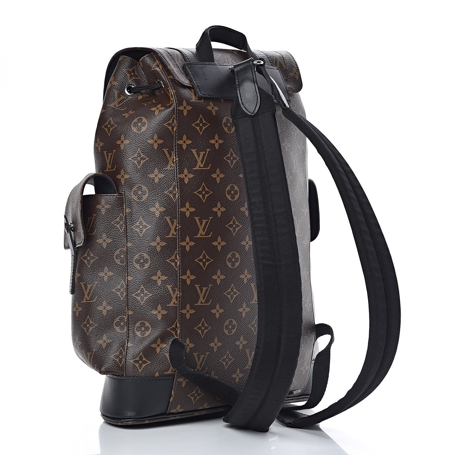 Louis Vuitton Monogram Macassar Christopher PM Backpack 3 of 10