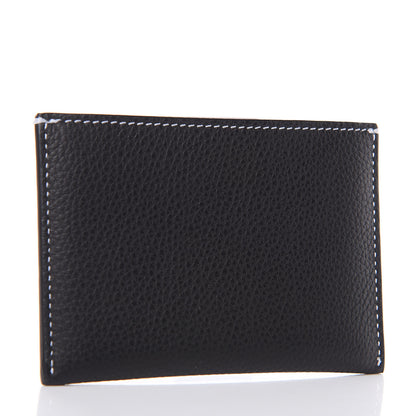 Christian Dior Calfskin Signature Card Holder Black 3 of 8