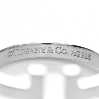 Tiffany Sterling Silver T Square Ring 54 7 5 of 5