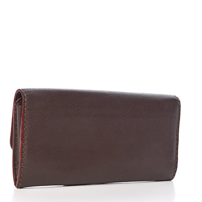 Chloe Calfskin Marcie Continental Flap Wallet Truffle 3 of 6