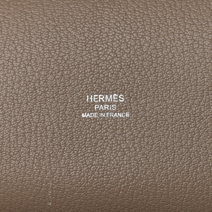 Hermes Taurillon Clemence Jypsiere 28 Etoupe 6 of 17